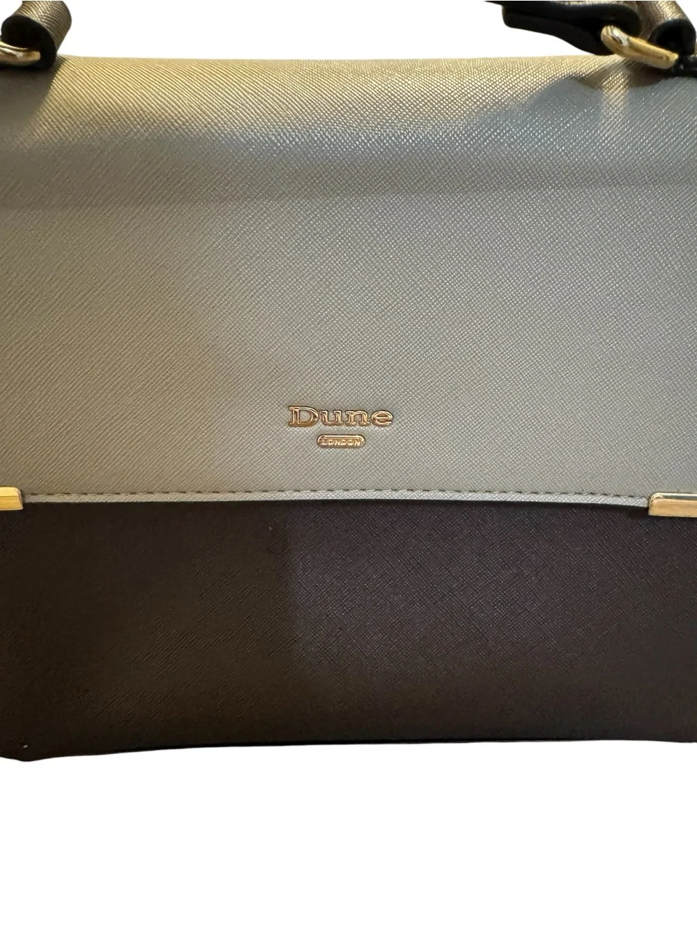 Dune Colorblock Satchel Structured Handbag NEW
